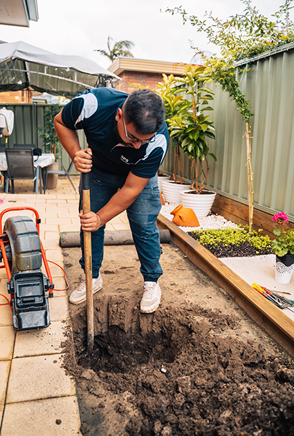 unblock outside drain